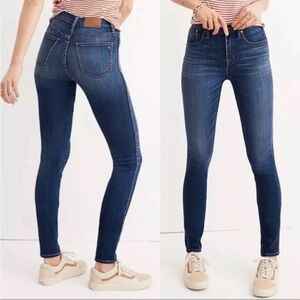Madewell 10” High Riser Skinny Skinny